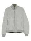 Bruno Manetti Reversible Zip-up Bomber Jacket In Animal Print