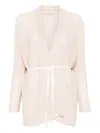 Bruno Manetti Sequin-embellished Cardigan In Neutrals