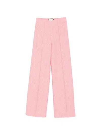 Bruno Manetti Set Trousers In Pink