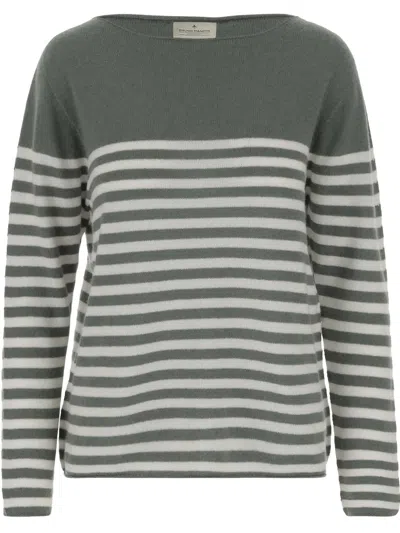 BRUNO MANETTI STRIPED CASHMERE SWEATER