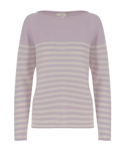 BRUNO MANETTI BRUNO MANETTI STRIPED PULLOVER SWEATER