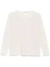 Bruno Manetti V-neck T-shirt In Beige