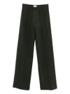 Bruno Manetti Elasticated-waist Trousers In Black