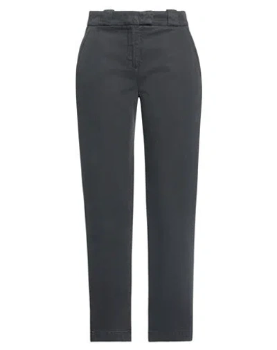 Bruno Manetti Woman Pants Black Size 4 Cotton, Lycra, Elastane