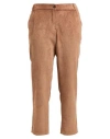 Bruno Manetti Woman Pants Camel Size 10 Polyester, Nylon, Elastane In Beige