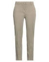 Bruno Manetti Woman Pants Military Green Size 4 Cotton, Elastomultiester, Elastane In Green