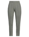 Bruno Manetti Woman Pants Military Green Size 12 Wool In Green