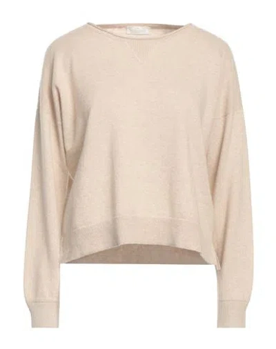 Bruno Manetti Woman Sweater Beige Size 4 Cashmere