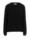 Bruno Manetti Woman Sweater Black Size 8 Cashmere