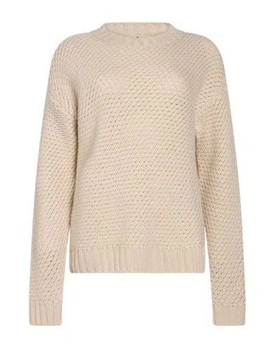 Bruno Manetti Woman Sweater Ivory Size 8 Cashmere In White