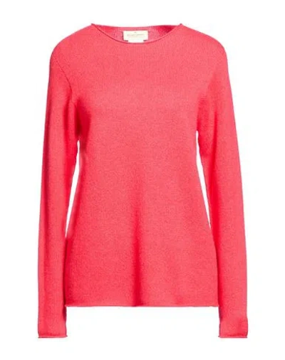 Bruno Manetti Woman Sweater Red Size 8 Cashmere
