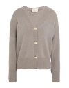 Bruno Manetti Woman Twin Set Grey Size 12 Cashmere