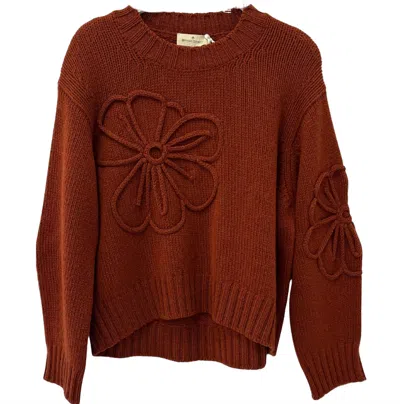 Bruno Manetti Women's Knitted Pullover Sweater In Brown