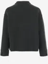 Bruno Manetti Wool Blend Jacket In Black