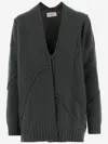 Bruno Manetti Wool Blend Jacket In Green