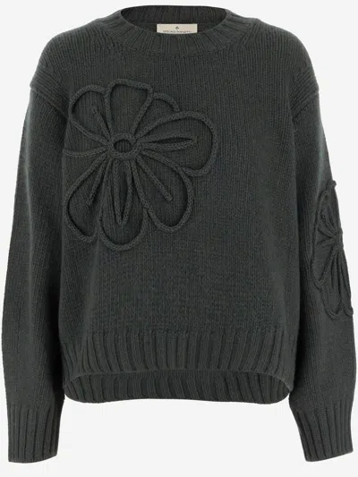 BRUNO MANETTI WOOL BLEND SWEATER