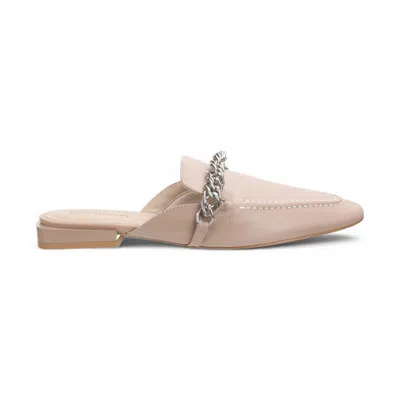 Bruno Menegatti Women's Constance Leather Mule In Nude In Gold