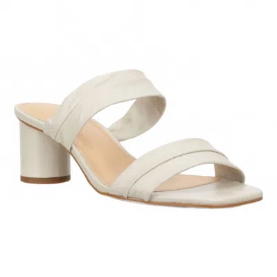 Bruno Menegatti Women's Victoria Leather Slide Sandal In Off White