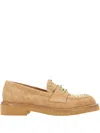 Bruno Premi 30mm Croa Tea Studded Loafers In Brown