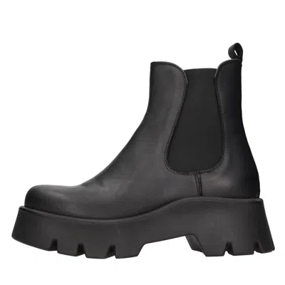 Bruno Premi Black Boots In Nero Scuri