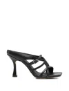 Bruno Premi Buckle-strap Sandals In Black