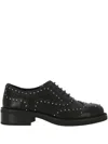 Shop Bruno Premi Flat Shoes In Black