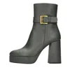 Bruno Premi Green Boots In Verde Blu E Verdi