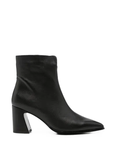 Bruno Premi Pointed-toe Leather Ankle Boots In Multi