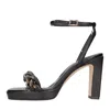 Bruno Premi Sandals Black In Nero Neri E Grigi