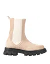 Bruno Premi Ankle Boots In Beige