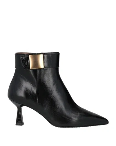 Bruno Premi Woman Ankle Boots Black Size 9 Soft Leather