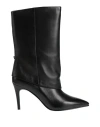 Bruno Premi Woman Ankle Boots Black Size 6 Leather