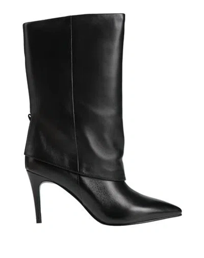 Bruno Premi Woman Ankle Boots Black Size 6 Leather