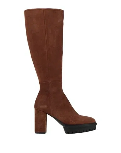 Bruno Premi Woman Boot Brown Size 7 Leather