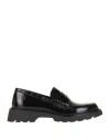 Bruno Premi Woman Loafers Black Size 11 Bovine Leather