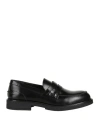 Bruno Premi Woman Loafers Black Size 11 Bovine Leather In Black