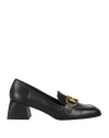 Bruno Premi Woman Loafers Black Size 11 Bovine Leather In Black