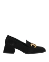 Bruno Premi Woman Loafers Black Size 8 Leather In Black