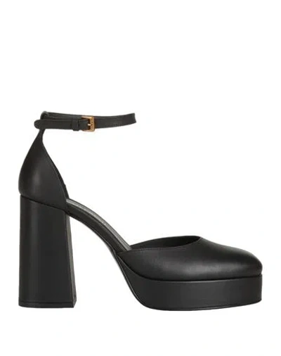 Bruno Premi Woman Pumps Black Size 11 Bovine Leather