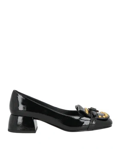 Bruno Premi Woman Pumps Black Size 8 Leather