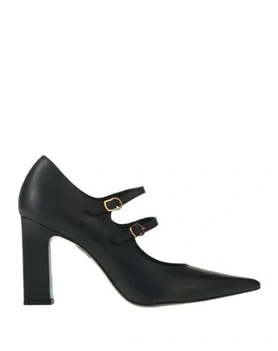 Bruno Premi Woman Pumps Black Size 9 Bovine Leather