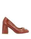 Bruno Premi Woman Pumps Brown Size 7 Bovine Leather