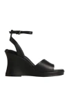 Bruno Premi Woman Sandals Black Size 8 Leather In Black
