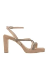 Shop Bruno Premi Woman Sandals Blush Size 5 Leather In Pink