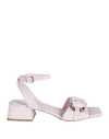 Bruno Premi Woman Sandals Light Pink Size 8 Sheepskin