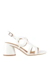 Bruno Premi Woman Sandals White Size 8 Leather