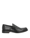 Bruno Verri Man Loafers Black Size 7 Calfskin In Black
