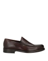 Bruno Verri Man Loafers Dark Brown Size 10 Calfskin