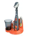 Brusheez Shadow The Shark Kid's Electric Toothbrush Set In Multi-color