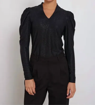 Bruuns Bazaar Blackberry Avalon Blouse In Blk